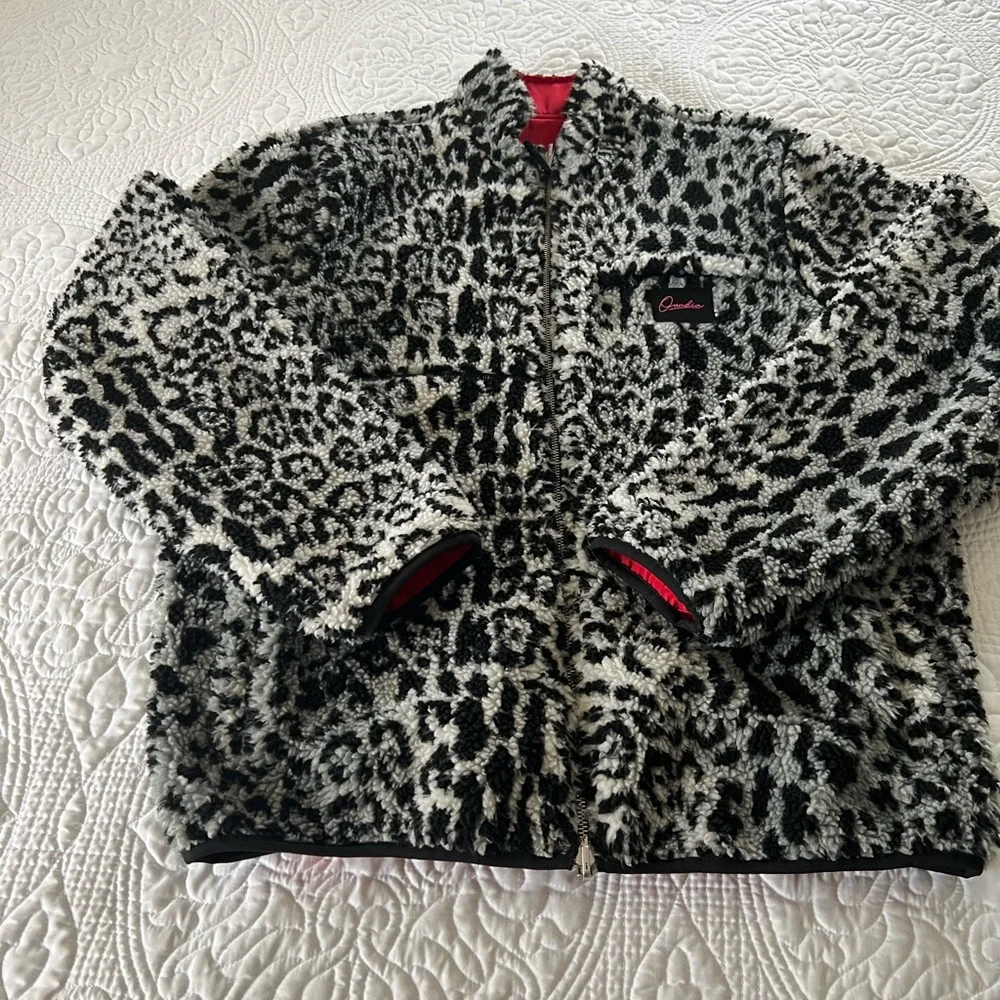 Ovadia reversible fleece jacket, Size Medium. - Picture 4 of 5